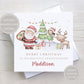 Personalised Girls Christmas Card, Christmas Card for Daughter, Granddaughter, Niece, Goddaughter, Special Little Girl, Different Character