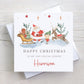 Kids Christmas Card Personalised for Son, Daughter, Grandson, Granddaughter, Niece, Nephew, Godson, Goddaughter, Little Boy or Girl Elf