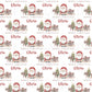 Girl's Christmas Gift Wrapping Paper, Personalised Girl's Christmas Gift Wrap, Cute Santa Christmas Gift Wrap for Her