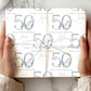 Birthday Gift Wrapping Paper for Her, Personalised Milestone Birthday Gift Wrap - 21st 30th 40th 50th 60th Any Age Birthday Gift Wrap