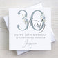 Personalised Milestone Birthday Card, 30th 40th 50th 60th 70th 80th Any Age Birthday Card for Mum, Daughter, Granddaughter, Sister, Friend