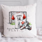 Personalised Football Cushion, Boys & Girls Football Gift, Kids Bedroom Decor, Kids Football Pillow, Name and Number on Shirt, Colour Choice