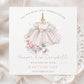 Girl's Christening Card, Baptism Card, Naming Day Card Personalised for Daughter, Granddaughter, Goddaughter, Niece, Special Little Girl