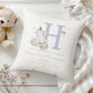 Personalised Christening Gift, Baptism Gift, Custom Christening Cushion for Boys, Christening Gift for Son, for Grandson, for Godson