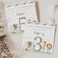 Boy's Football Birthday Card, Personalised 2nd Birthday Card, 3rd, 4th Any Age Birthday Card for Son, Grandson, Nephew, Boys, Lion, Giraffe