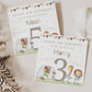 Boy's Birthday Gift Wrapping Paper, Personalised 2nd, 3rd, 4th Football Birthday Gift Wrap & Card for Son, Grandson, Nephew, Lion Giraffe