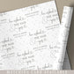 Engagement Gift Wrapping Paper Personalised with Names & Date, Congratulations on your Engagement Gift Wrap, Engagement Gift Wrap and Card