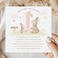 First Mother's Day Card for New Mummy, Granny, Grandma, Great Granny, Nanny, Godmother, Personalised 1st Mother's Day Card from Baby Girl