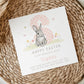 Easter Card, Personalised Happy Easter Card for Granddaughter, Easter Card for Daughter, for Niece, Cute Easter Bunny Card for Girls