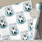 Football Easter Gift Wrapping Paper, Personalised Football Easter Gift Wrap for Boys and Girls, Happy Easter Football Bunny Gift Wrap & Card