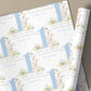 First Easter Card, Baby Boy's First Easter, Personalised Happy 1st Easter Card for Son, Grandson, Nephew, Godson, Boy's 1st Easter Card