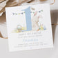 Boy's 1st Easter Gift Wrapping Paper, Personalised for Son, Grandson, Nephew, Boys, Happy First Easter Gift Wrap, Cute Easter Bunny Paper