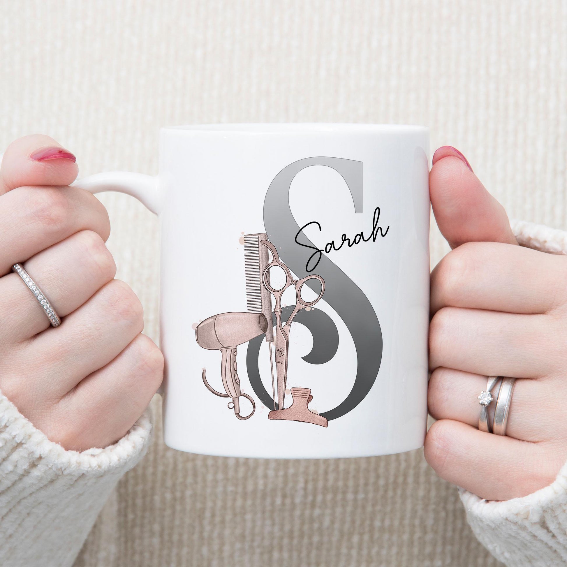 Hairdresser Mug, Personalised Gift for Hairdresser, Hairstylist, Thank You Gift for Hairdresser, Salon Work Mug, Hairdressing Student Gift