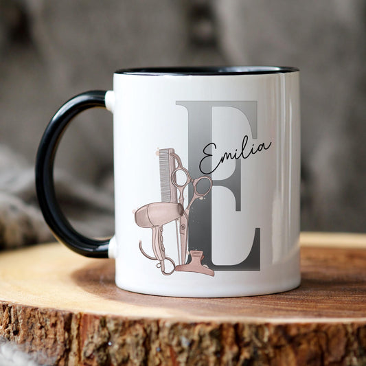 Hairdresser Mug, Personalised Gift for Hairdresser, Hairstylist, Thank You Gift for Hairdresser, Salon Work Mug, Hairdressing Student Gift