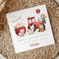 Red Tractor Birthday Gift Wrapping Paper, Personalised 1st, 2nd, 3rd, 4th Any Age Farm Animals Birthday Gift Wrap for Son, Grandson, Nephew