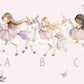 Princess and Unicorn Birthday Gift Wrapping Paper, Personalised for 3rd, 4th, 5th, 6th Any Age Birthday, Girls Happy Birthday Gift Wrap