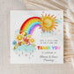 Nursery Thank You Card, Personalised Thank You Card for all Nursery, Pre-School, Daycare Staff, End of Year Thank You Gift, Nursery Leaver