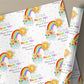 Thank You Teacher Gift Wrapping Paper, Personalised Teacher, Nursery, Preschool Thank You Gift Wrap, End of Year Gift for Teacher, Nursery