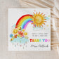 Thank You Teacher Gift Wrapping Paper, Personalised Teacher, Nursery, Preschool Thank You Gift Wrap, End of Year Gift for Teacher, Nursery