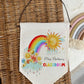 Personalised Teacher Classroom Sign, Classroom Door Sign, Hanging Linen Pennant, Thank You Gift for Teacher, for Nursery, Preschool Staff