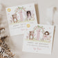 Girls Fairy Birthday Gift Wrapping Paper, Personalised 1st Birthday Woodland Fairy and Animals Gift Wrap for Daughter, Granddaughter, Niece