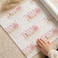 Pink Daisy Birthday Wrapping Paper, Personalised Fairy Gift Wrap for 2 Year Old Girl, for Daughter, Granddaughter, Niece 2nd Birthday Paper