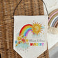Personalised Teacher Classroom Sign, Classroom Door Sign, Hanging Linen Pennant, Thank You Gift for Teacher, for Nursery, Preschool Staff