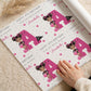 Cheerleader Gift Wrapping Paper, Personalised 7th 8th 9th 10th Any Age Cheer & Dance Gift Wrap Daughter, Granddaughter, Niece, Cheer Girls