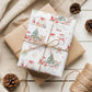 Personalised Girl's Christmas Gift Wrapping Paper