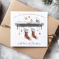 Personalised Christmas Both of You, Couple Chrismtas Card