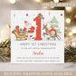 Personalised Baby's First Christmas Card