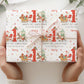 Personalised Baby's First Christmas Wrapping Paper