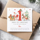 Personalised Baby's First Christmas Card