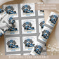 Race Car Birthday Gift Wrapping Paper for Kids, Personalised Any Age Motorsport Racing Car Gift Wrap for Boys and Girls, 10 Car Colours