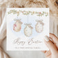 Personalised Easter Card for Family, Custom Names Easter Eggs Card for Son, Daughter & Family
