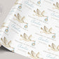 Personalised New Baby Boy's & Girl's Stork Wrapping Paper - Choice of Designs